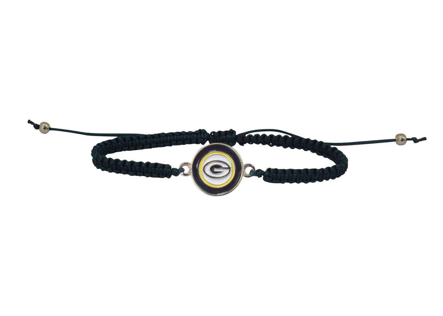 NFL Braided Logo Bracelet - Gamedays Gear - Green Bay Packers