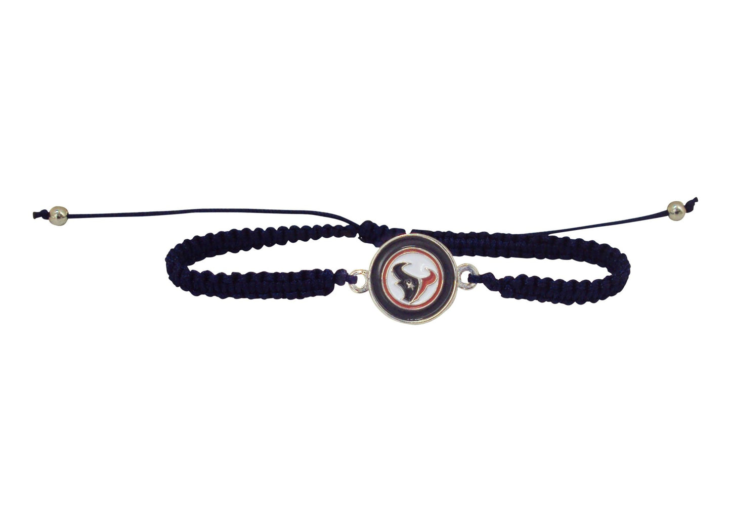 NFL Braided Logo Bracelet - Gamedays Gear - Houston Texans