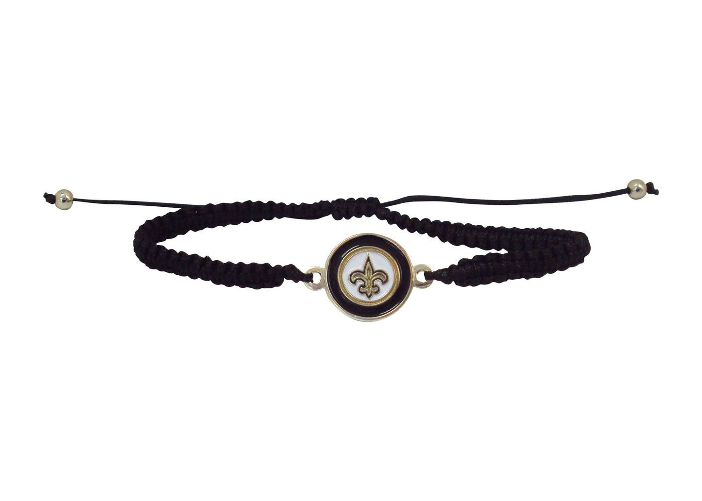 NFL Braided Logo Bracelet - Gamedays Gear - New Orleans Saints