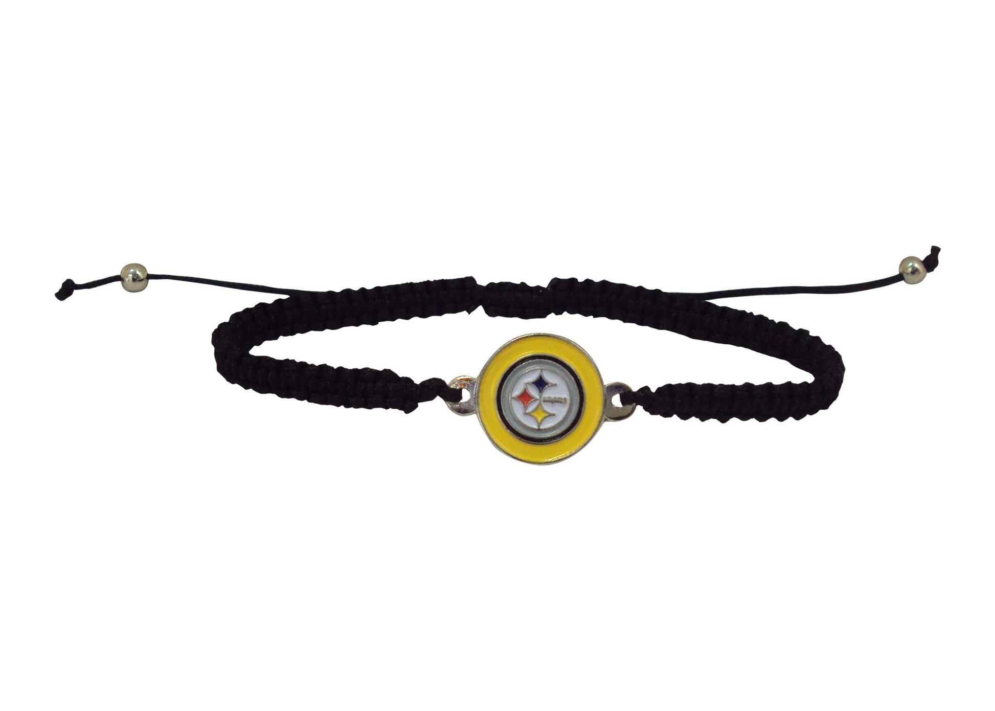 NFL Braided Logo Bracelet - Gamedays Gear - Pittsburgh Steelers