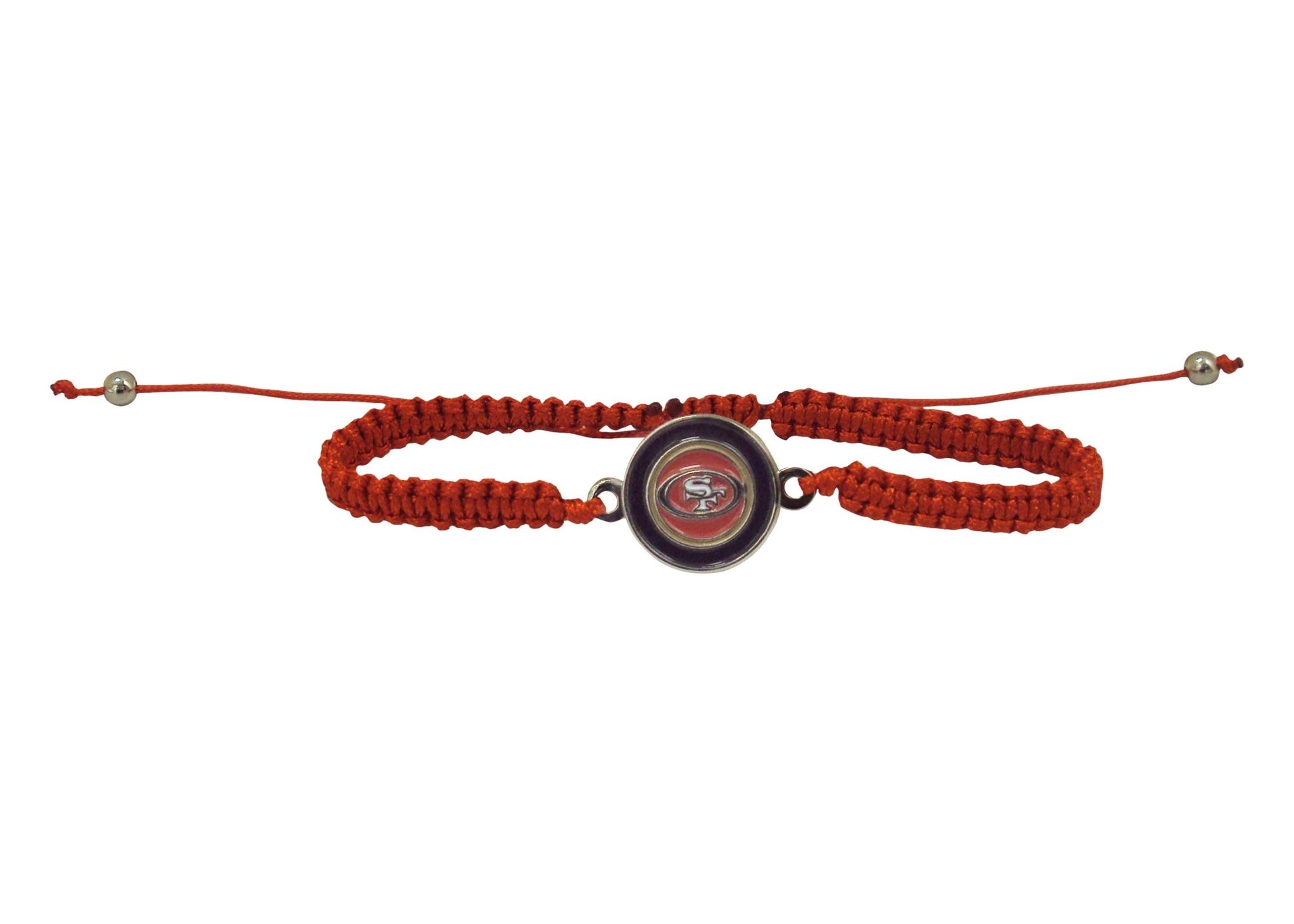 NFL Braided Logo Bracelet - Gamedays Gear - San Francisco 49ers