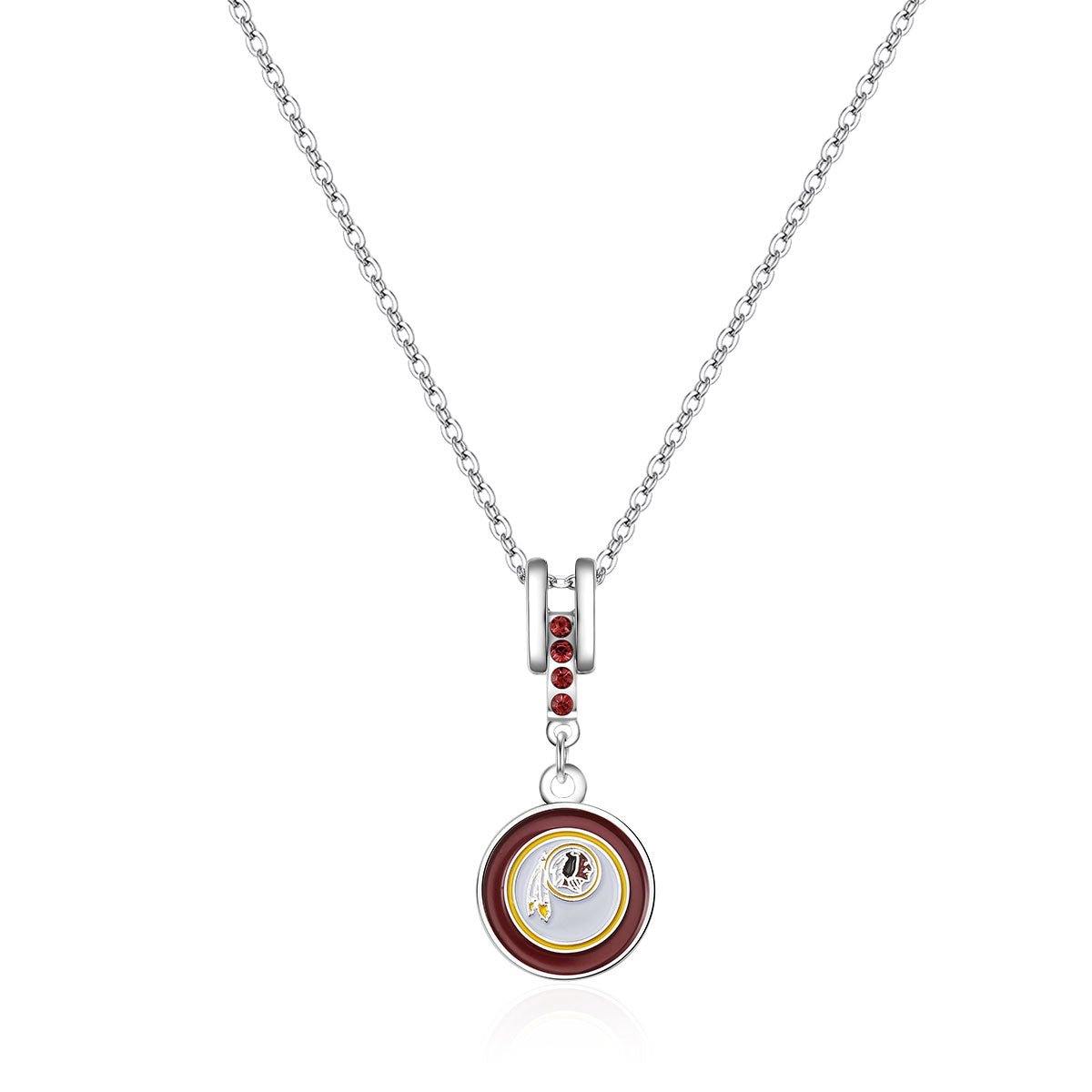 NFL Charm Necklace - Gamedays Gear - Washington Redskins