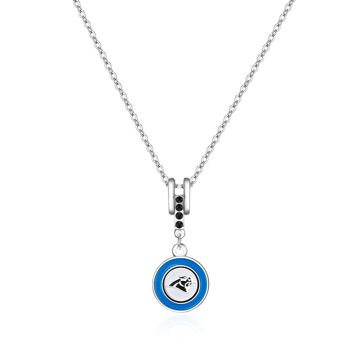 NFL Charm Necklace - Gamedays Gear - Carolina Panthers