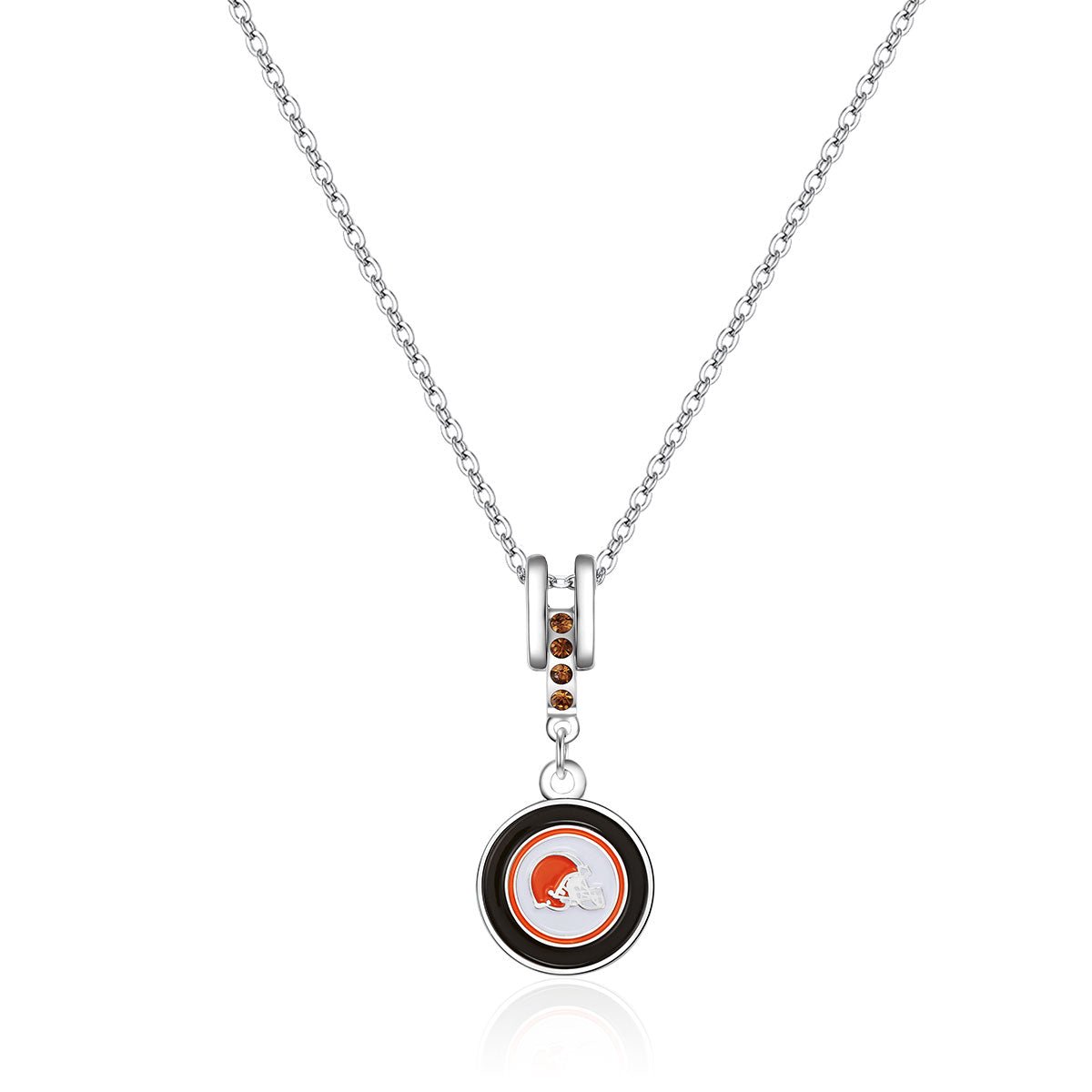 NFL Charm Necklace - Gamedays Gear - Cleveland Browns