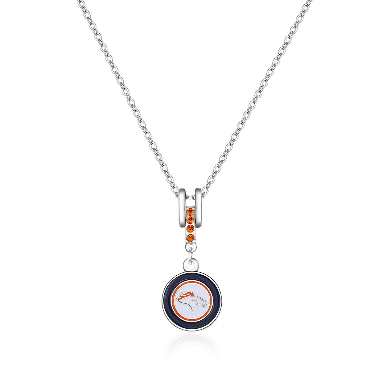 NFL Charm Necklace - Gamedays Gear - Denver Broncos