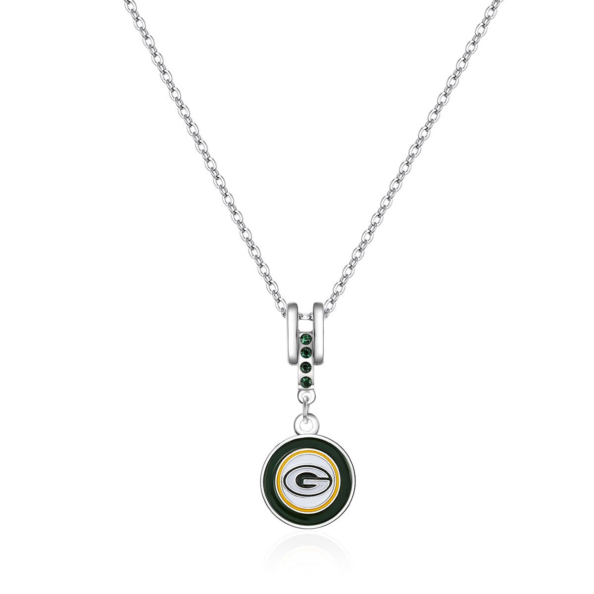 NFL Charm Necklace - Gamedays Gear - Green Bay Packers