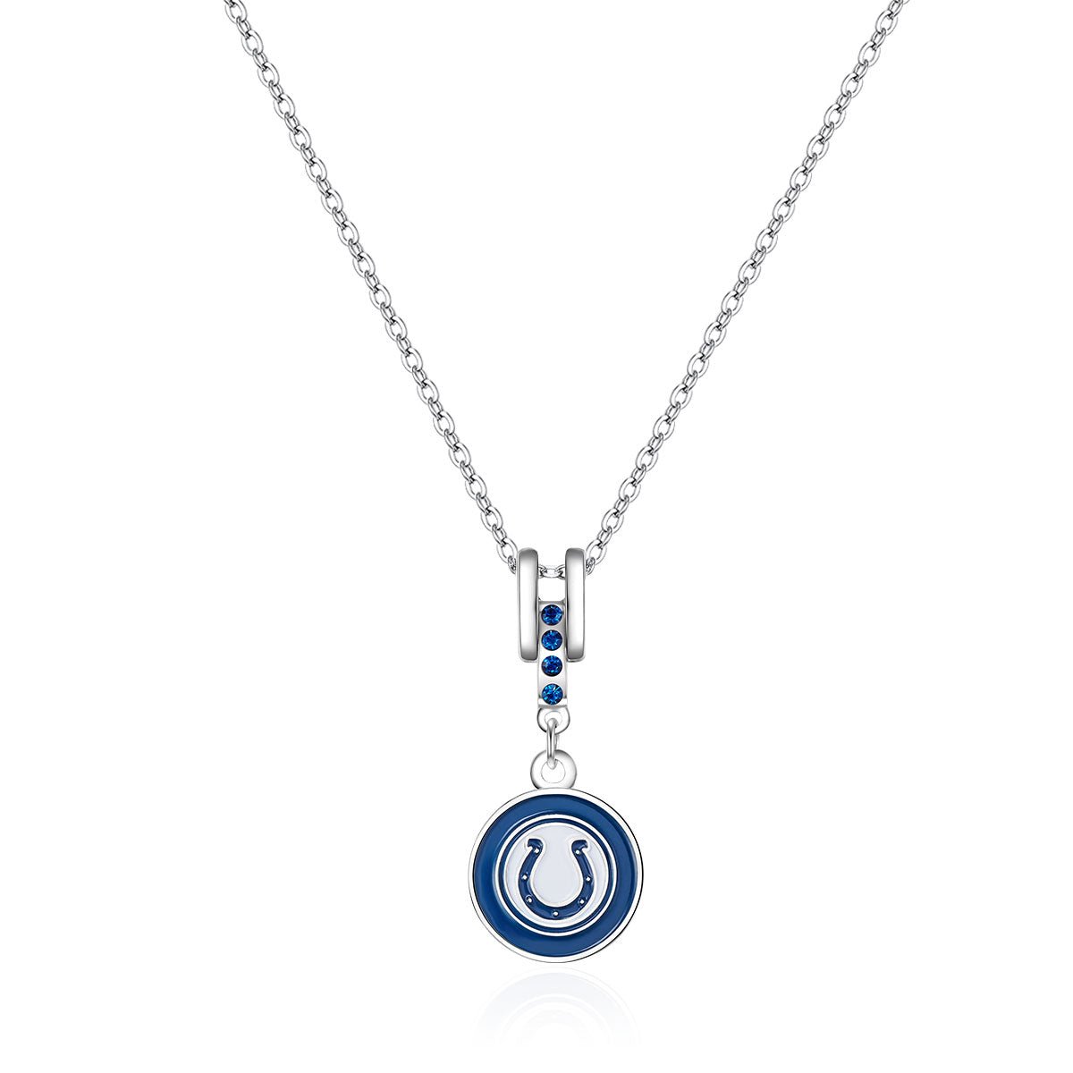 NFL Charm Necklace - Gamedays Gear - Indiana Colts