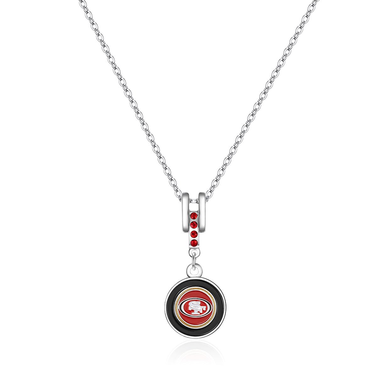 NFL Charm Necklace - Gamedays Gear - San Francisco 49ers