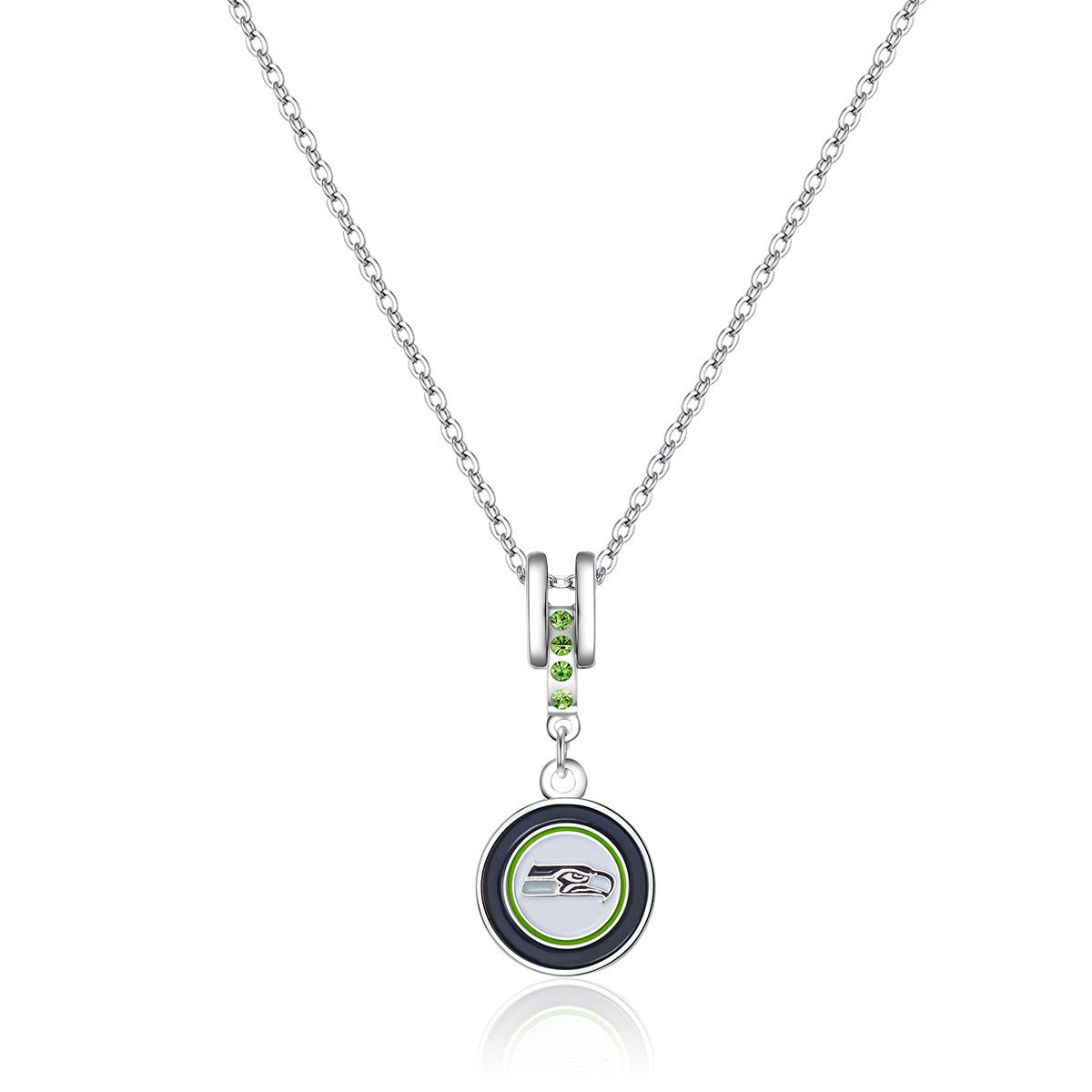 NFL Charm Necklace - Gamedays Gear - Seattle Seahawks