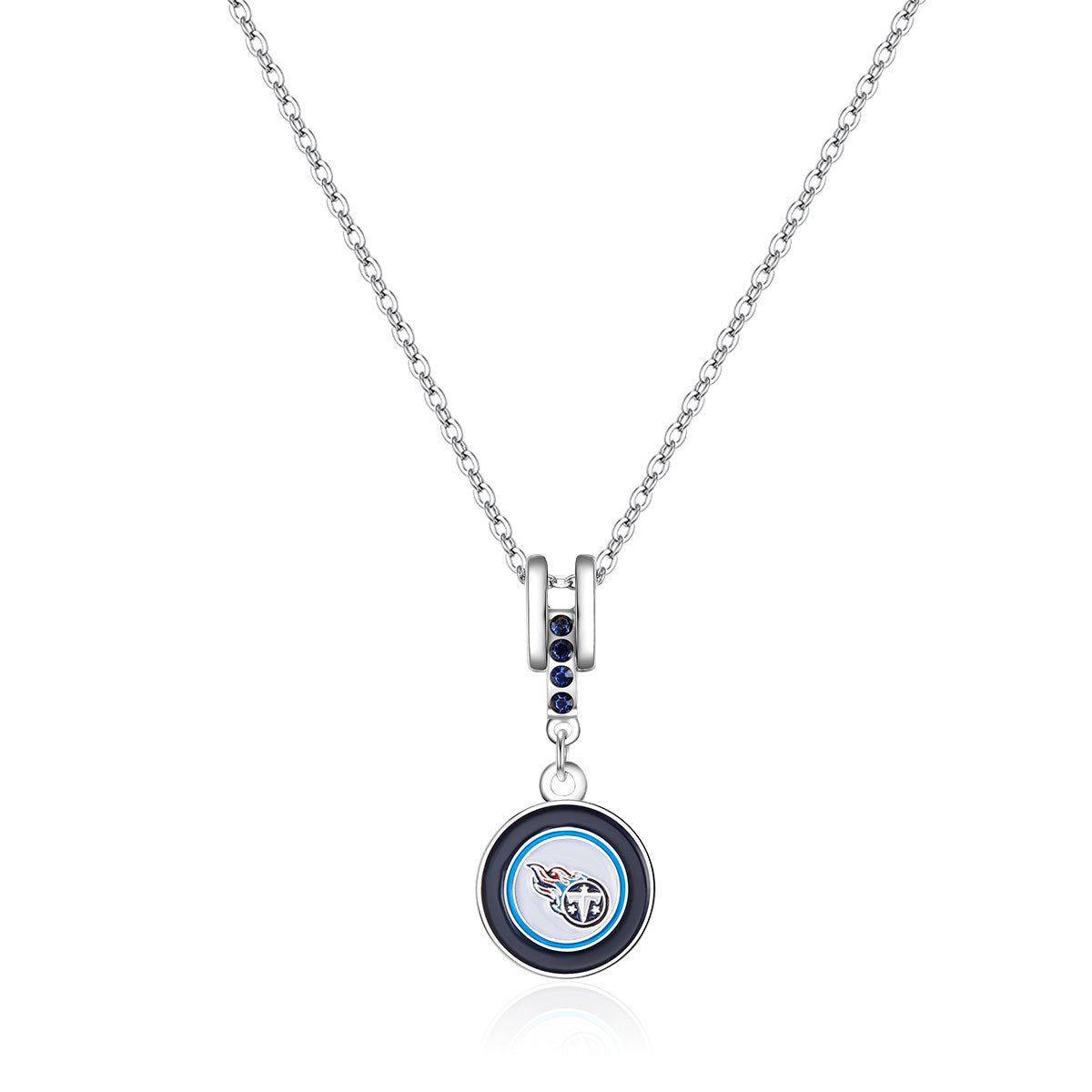 NFL Charm Necklace - Gamedays Gear - Tennessee Titans