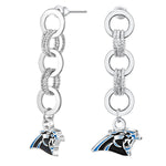 Gamedays Gear NFL Circle Links Post Earrings E007 - 1005