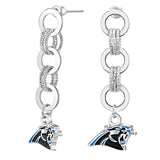 Gamedays Gear NFL Circle Links Post Earrings E007 - 1005