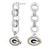 Gamedays Gear NFL Circle Links Post Earrings E007 - 1012