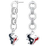Gamedays Gear NFL Circle Links Post Earrings E007 - 1013