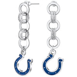 Gamedays Gear NFL Circle Links Post Earrings E007 - 1014