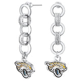 Gamedays Gear NFL Circle Links Post Earrings E007 - 1015