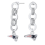 Gamedays Gear NFL Circle Links Post Earrings E007 - 1019