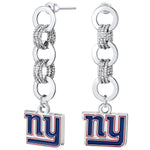 Gamedays Gear NFL Circle Links Post Earrings E007 - 1021