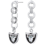 Gamedays Gear NFL Circle Links Post Earrings E007 - 1023