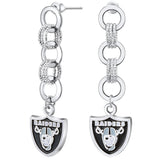 Gamedays Gear NFL Circle Links Post Earrings E007 - 1023