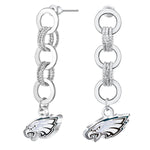 Gamedays Gear NFL Circle Links Post Earrings E007 - 1024