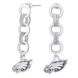 Gamedays Gear NFL Circle Links Post Earrings E007 - 1024
