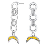 Gamedays Gear NFL Circle Links Post Earrings E007 - 1026