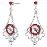 Gamedays Gear NFL Diamond Floral Post Earrings E016 - 1001