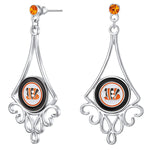 Gamedays Gear NFL Diamond Floral Post Earrings E016 - 1007