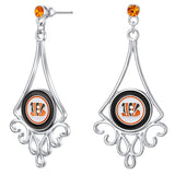 Gamedays Gear NFL Diamond Floral Post Earrings E016 - 1007