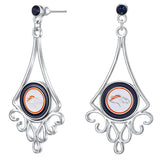 Gamedays Gear NFL Diamond Floral Post Earrings E016 - 1010