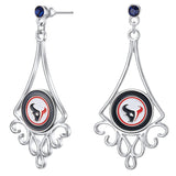 Gamedays Gear NFL Diamond Floral Post Earrings E016 - 1013