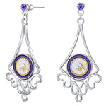 Gamedays Gear NFL Diamond Floral Post Earrings E016 - 1018