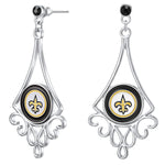 Gamedays Gear NFL Diamond Floral Post Earrings E016 - 1020