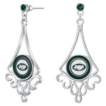 Gamedays Gear NFL Diamond Floral Post Earrings E016 - 1022