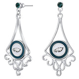 Gamedays Gear NFL Diamond Floral Post Earrings E016 - 1024