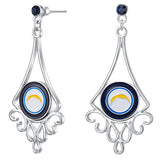 Gamedays Gear NFL Diamond Floral Post Earrings E016 - 1026