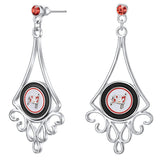 Gamedays Gear NFL Diamond Floral Post Earrings E016 - 1030