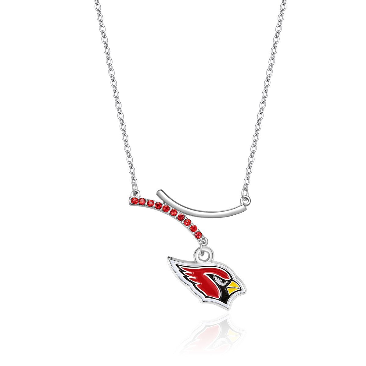 NFL Dual Infinity Necklace - Gamedays Gear - Arizona Cardinals