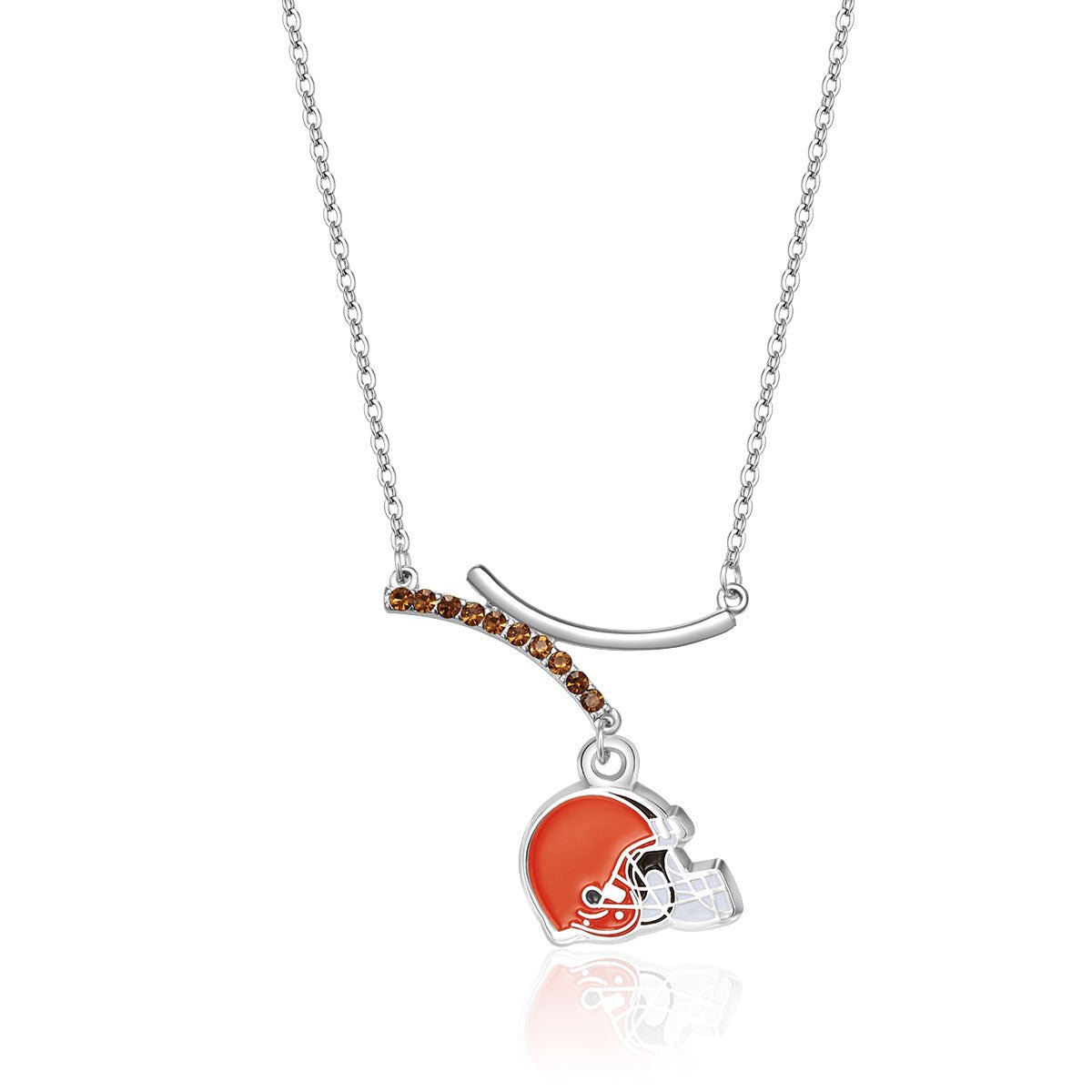 NFL Dual Infinity Necklace - Gamedays Gear - Cleveland Browns