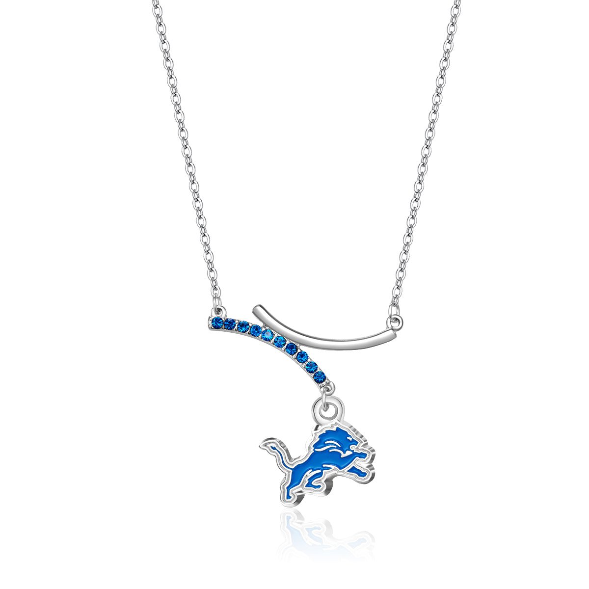 NFL Dual Infinity Necklace - Gamedays Gear - Detroit Lions