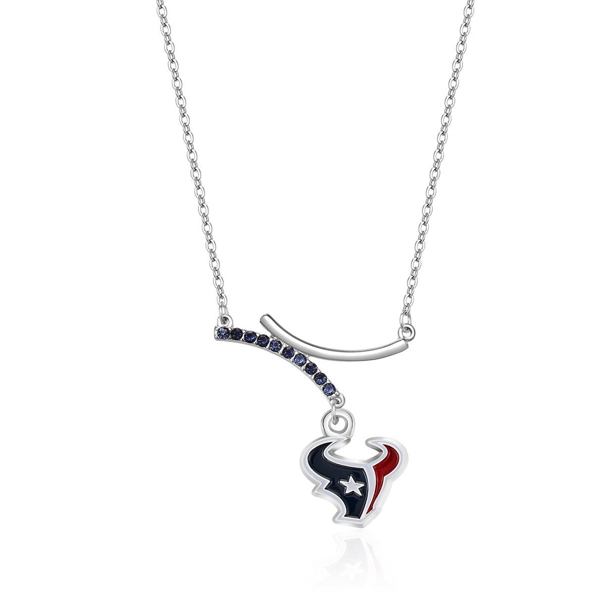 NFL Dual Infinity Necklace - Gamedays Gear - Houston Texans