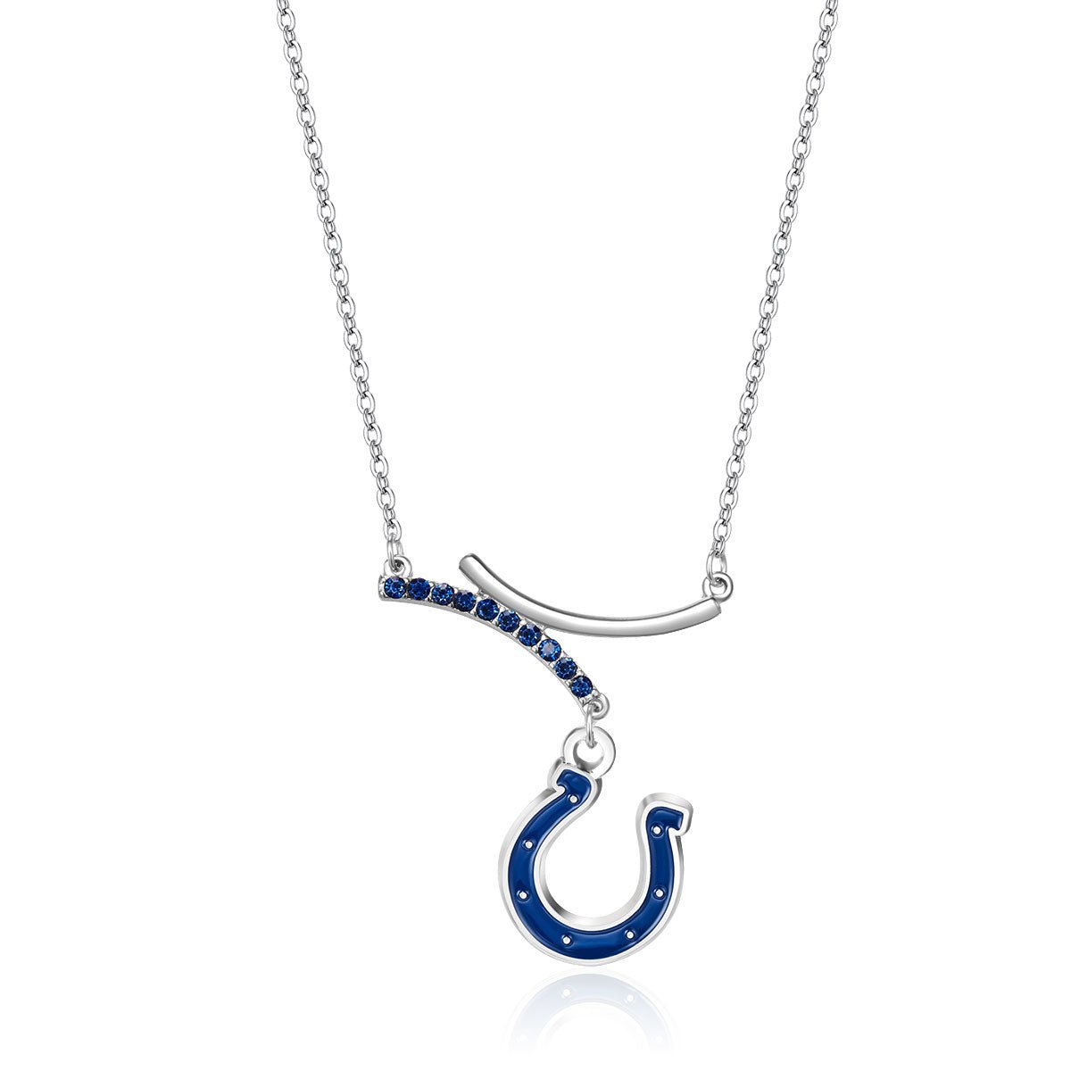 NFL Dual Infinity Necklace - Gamedays Gear - Indiana Colts