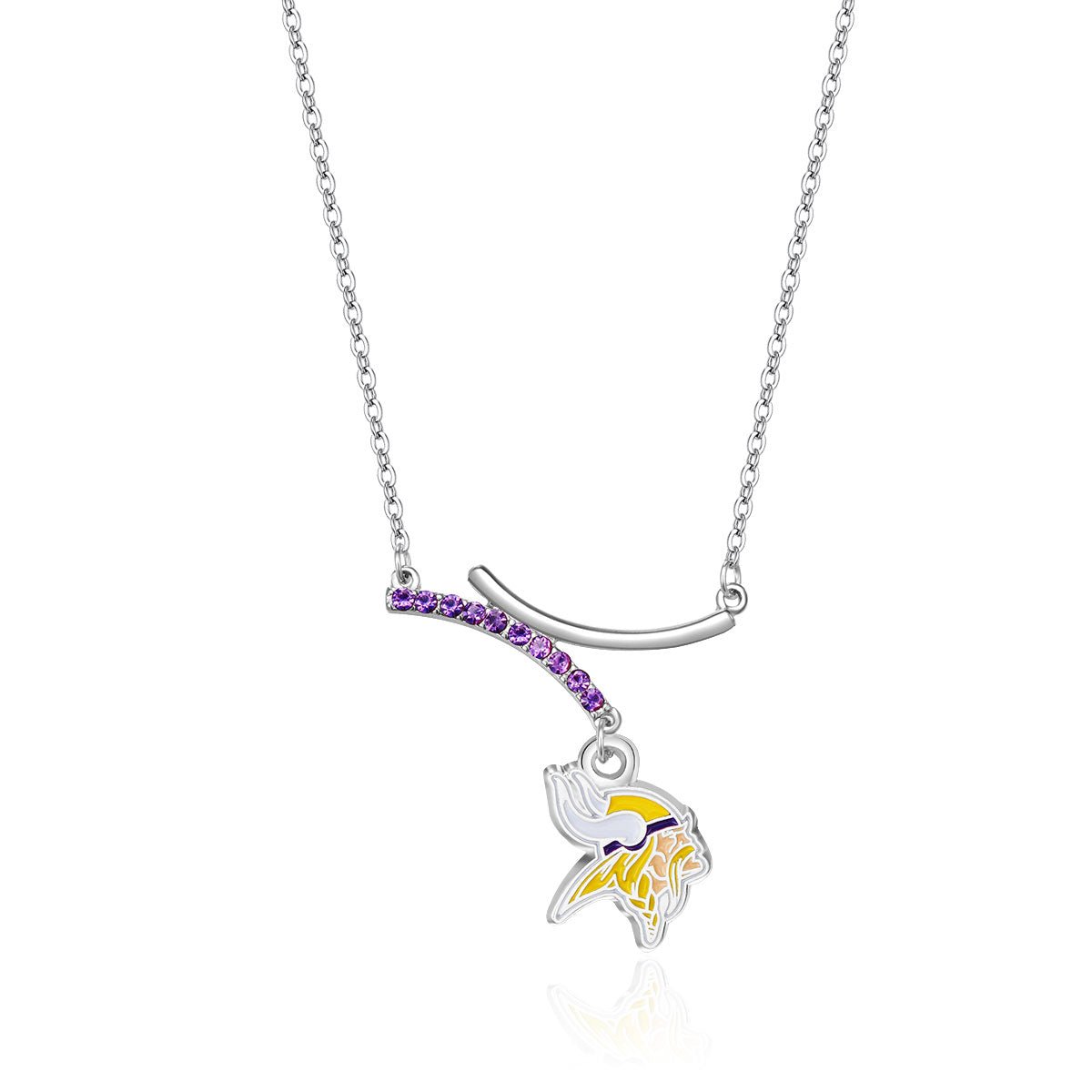 NFL Dual Infinity Necklace - Gamedays Gear - Minnesota Vikings