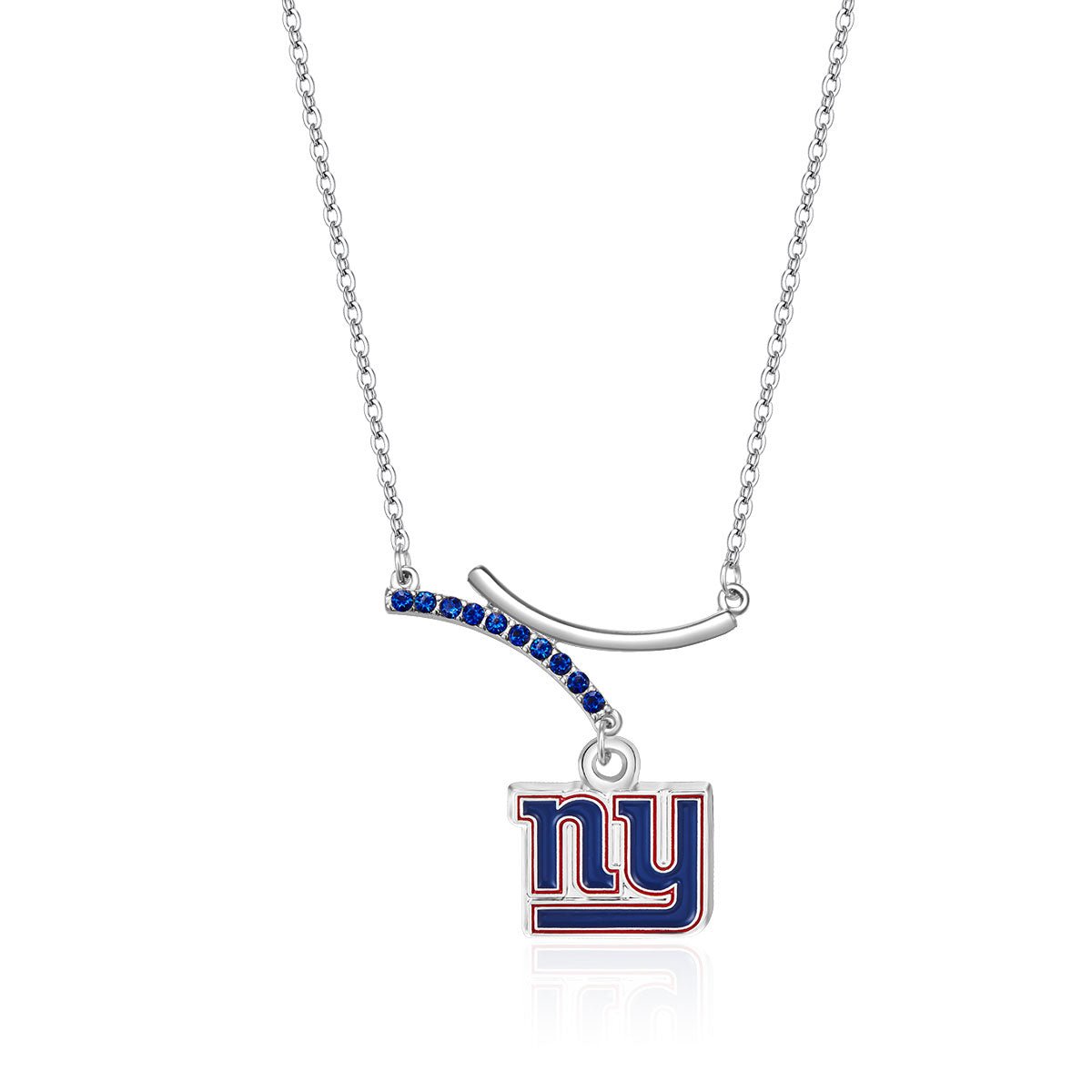 NFL Dual Infinity Necklace - Gamedays Gear - New York Giants