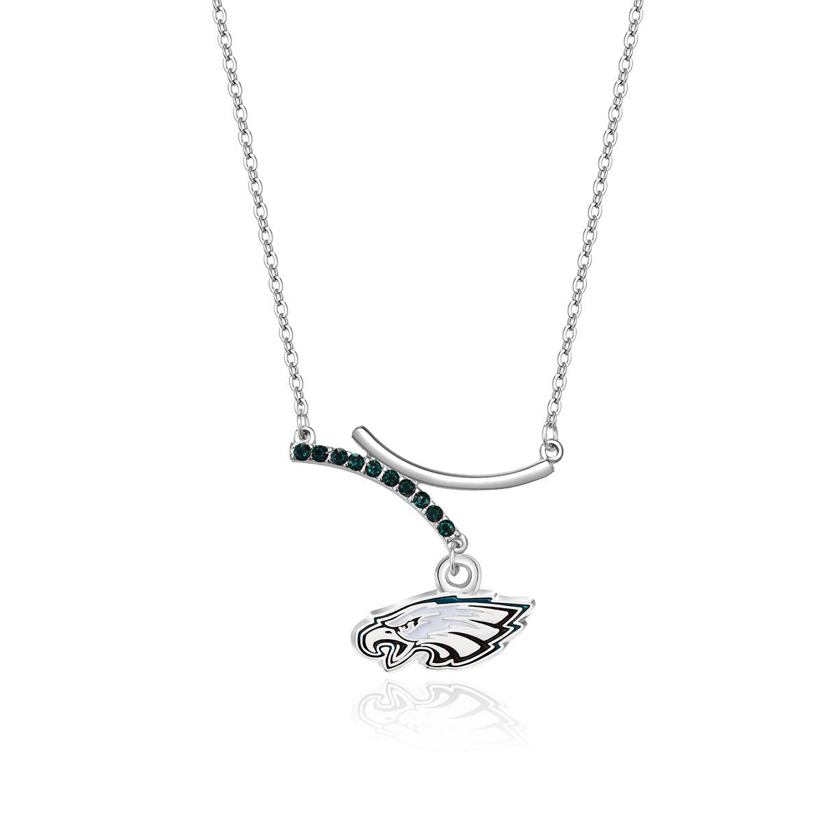 NFL Dual Infinity Necklace - Gamedays Gear - Philadelphia Eagles