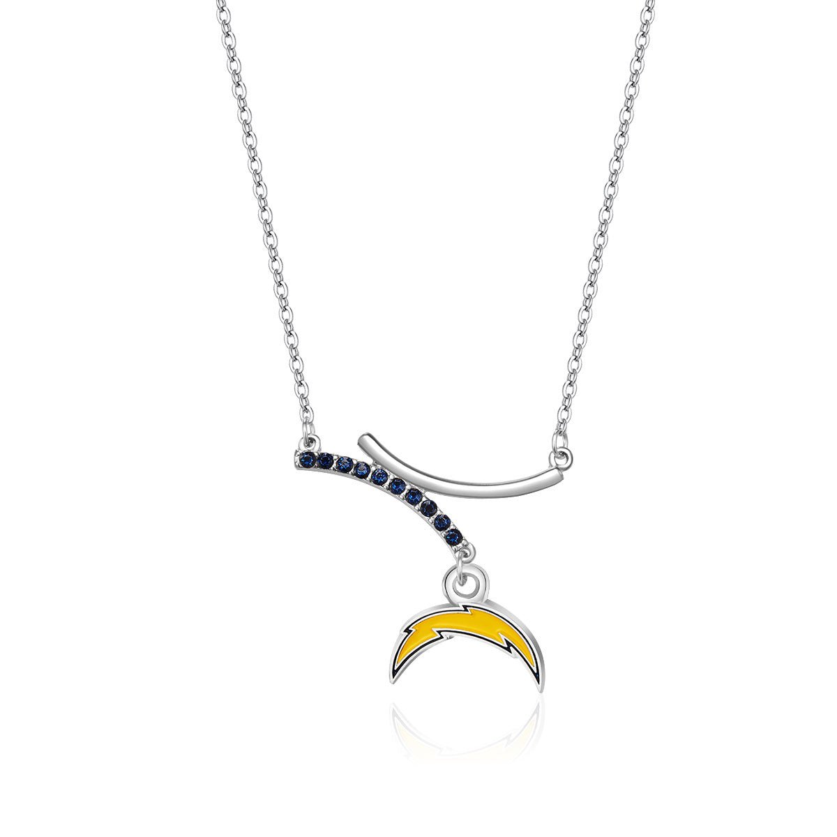 NFL Dual Infinity Necklace - Gamedays Gear - Los Angeles Chargers