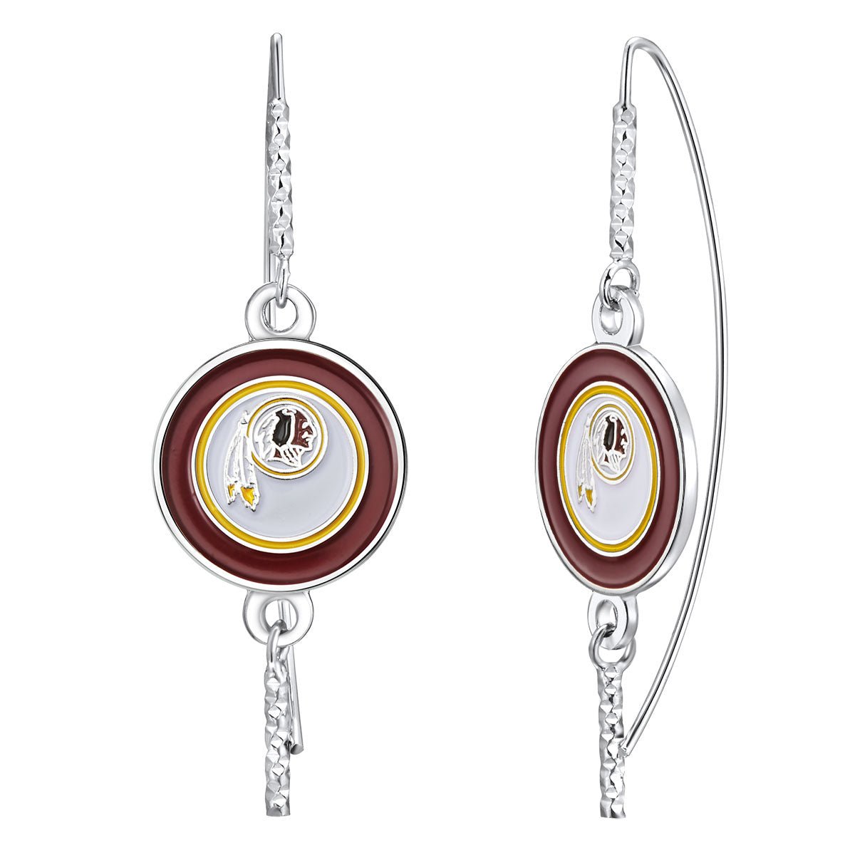 NFL Fish Hook Earrings - Gamedays Gear - Washington Redskins