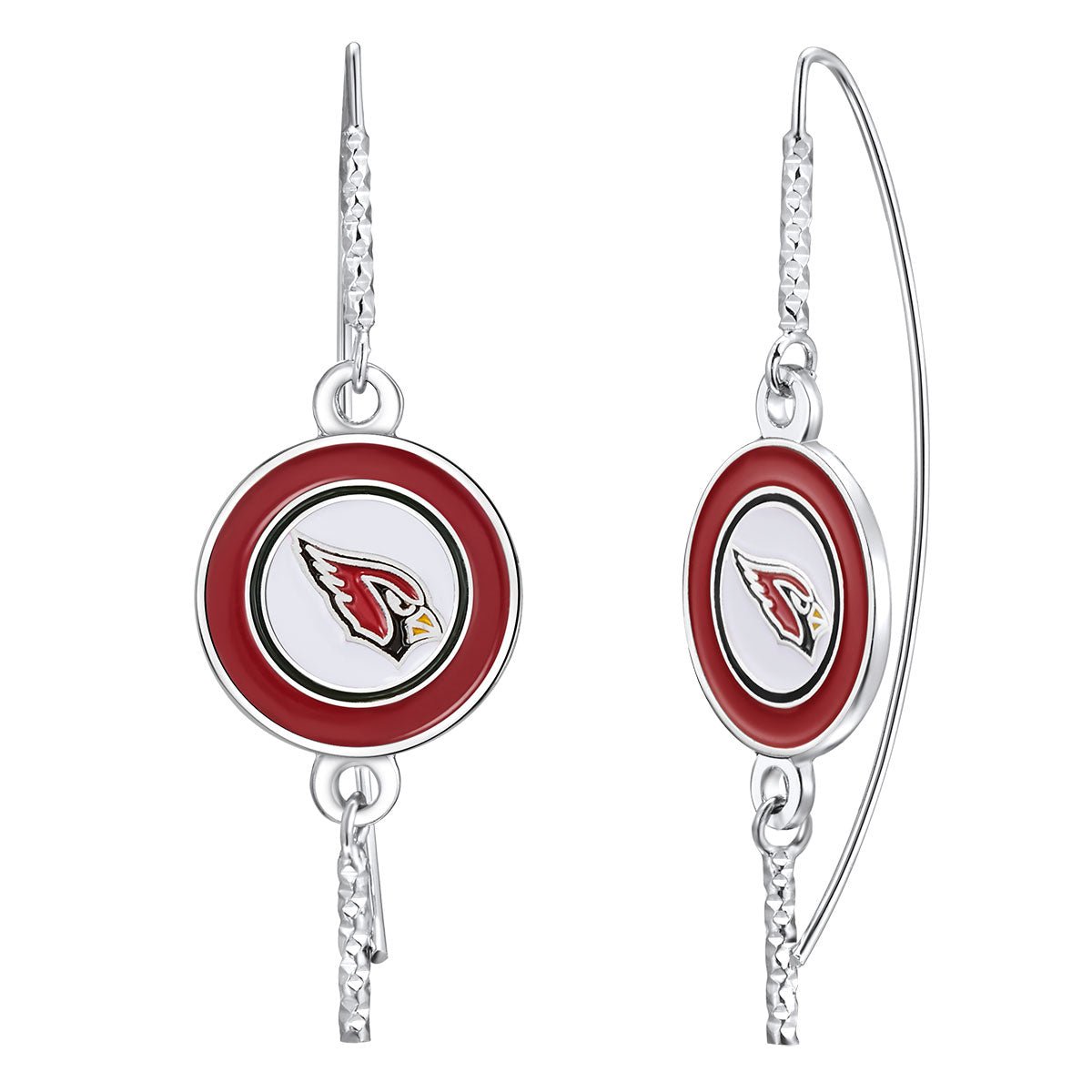 NFL Fish Hook Earrings - Gamedays Gear - Arizona Cardinals