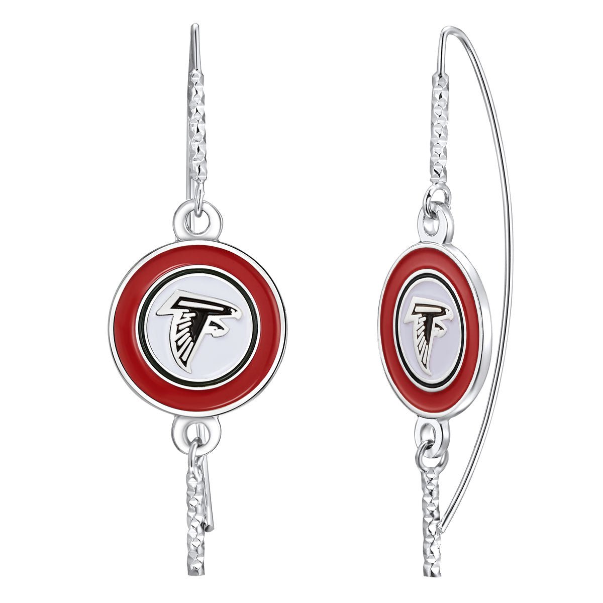 NFL Fish Hook Earrings - Gamedays Gear - Atlanta Falcons